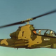 The Bell 209, the prototype for the AH-1. The prototype originally had retractable landing skids which were later replaced with fixed skids. (US Army)